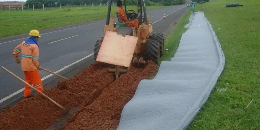Illustrative image of Geotechnical road drainage in Anchorage