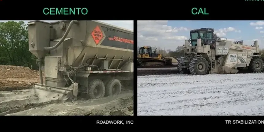 Illustrative image of Lime and cement stabilization in Anchorage